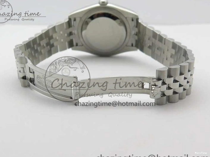 MiroTime 0801 DateJust 36 SS 116234 ARF 1:1 Best Edition 904L Steel Blue Dial Roman Markers on Jubilee Bracelet SH3135 V WellDesigned 3199